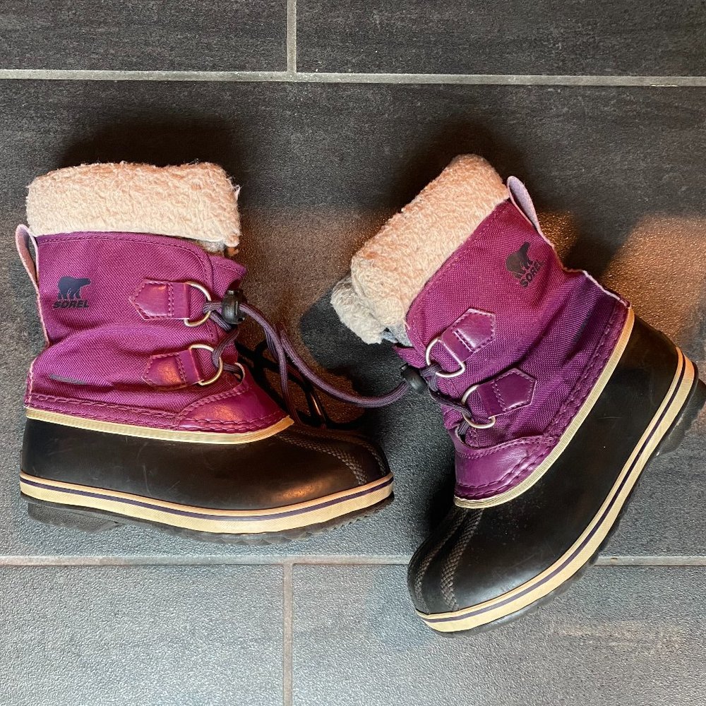 Sorel Purple Winter Boots